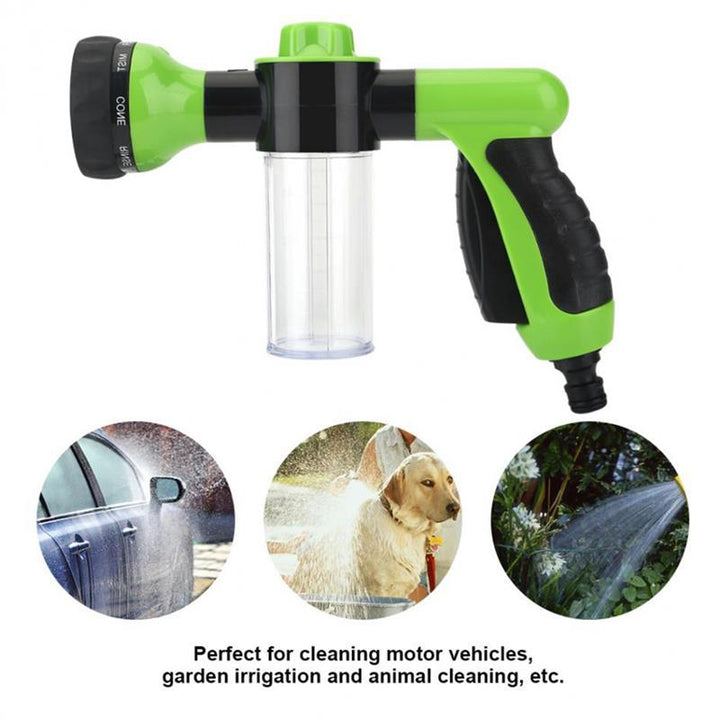 High Pressure Hose Spray Gun 8 in 1 Garden Outdoor