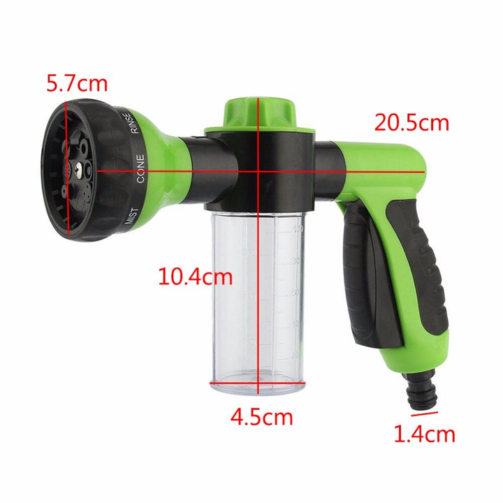 High Pressure Hose Spray Gun 8 in 1 Garden Outdoor