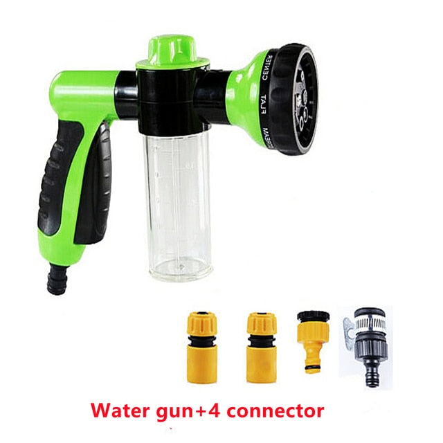 High Pressure Hose Spray Gun 8 in 1 Garden Outdoor