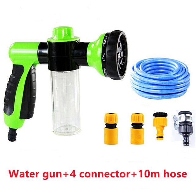 High Pressure Hose Spray Gun 8 in 1 Garden Outdoor