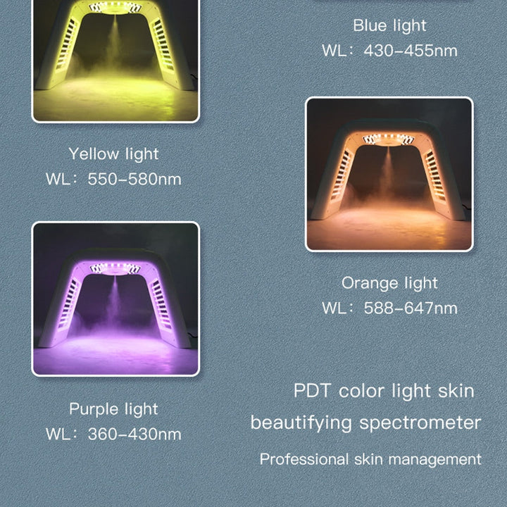 LED Facial Mask PDT Light Therapy 7 Colors