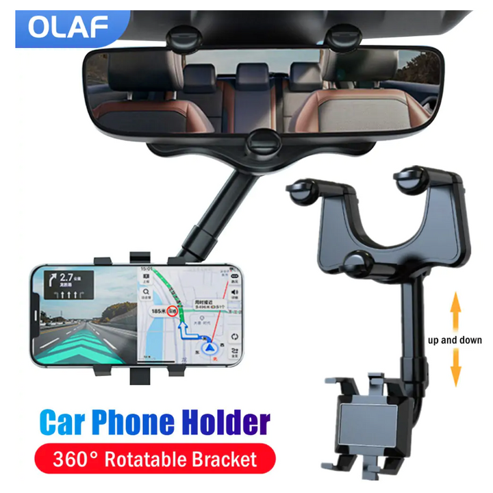 Smart Phone Car Holder 360 Degree Rotatable Anti-skid