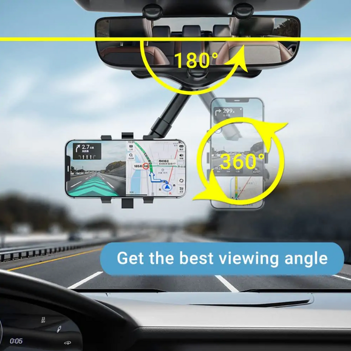 Smart Phone Car Holder 360 Degree Rotatable Anti-skid