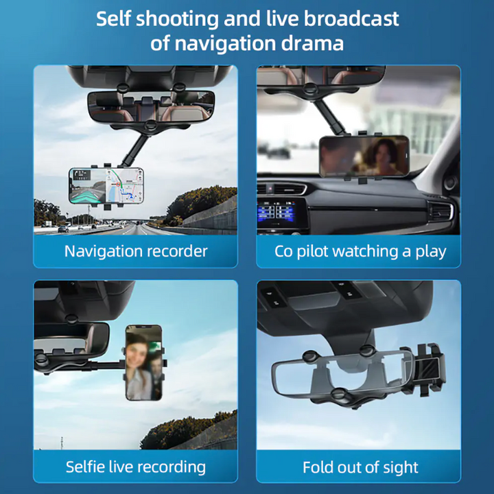 Smart Phone Car Holder 360 Degree Rotatable Anti-skid
