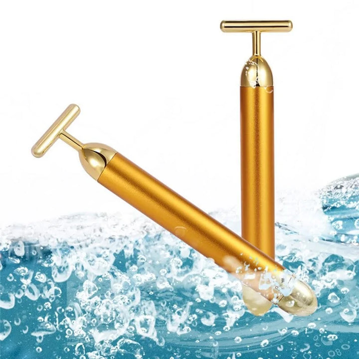 Facial Roller Massager 24K Gold