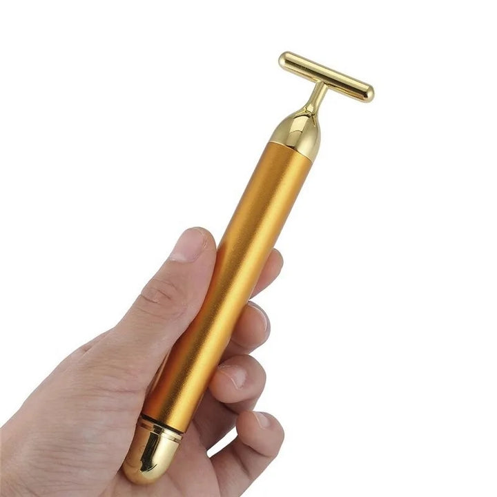 Facial Roller Massager 24K Gold